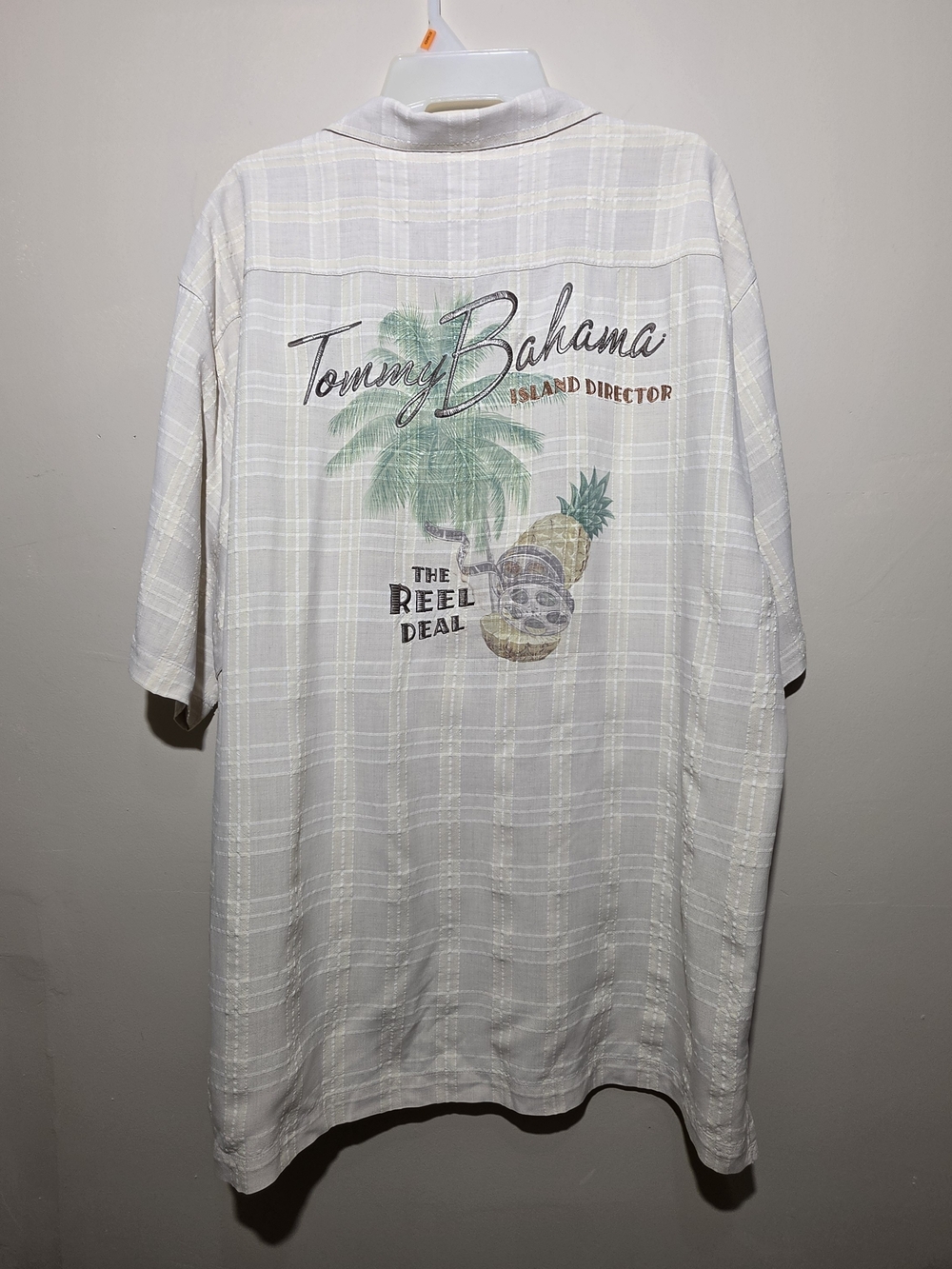 Tommy Bahama Island Director Silk Hawaiian Camp Shirt Mens XL